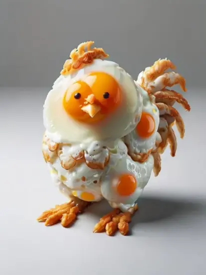 【SDXL-SD1.5】Fried Egg Style LoRA，煎荷包蛋风格_Qpipi