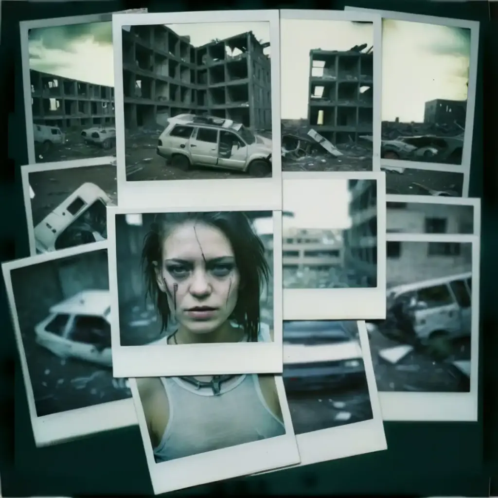 图片[2]_Polaroid Collage XL LoRA，宝丽来风格拼贴画_Qpipi