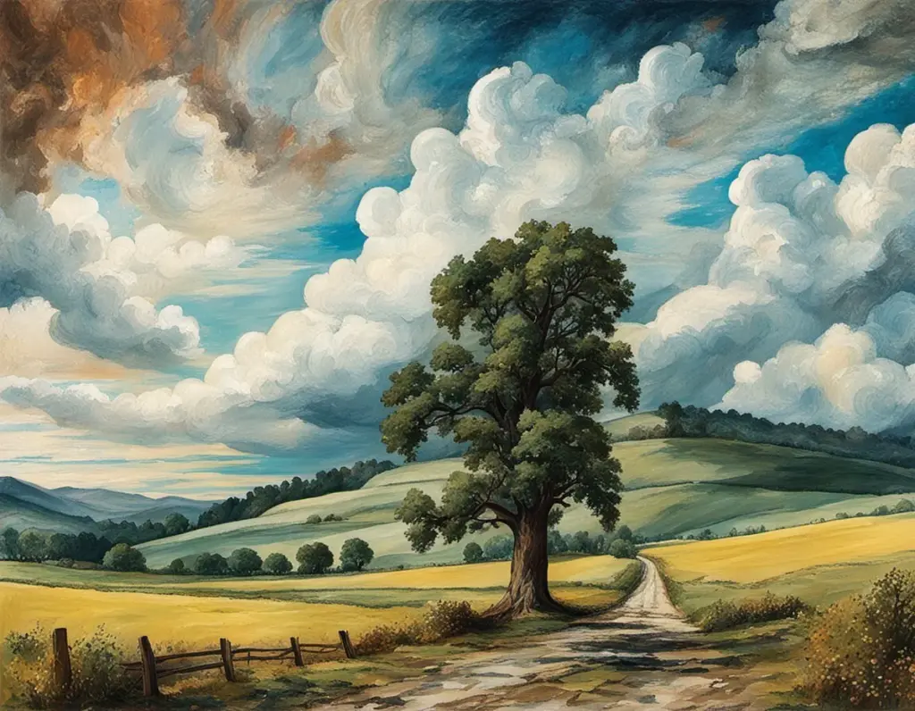 图片[2]_John Constable LoRA XL LoRA，约翰·康斯特布尔艺术风格_Qpipi