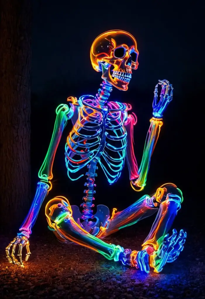 图片[3]_光影涂鸦效果 Light Painting XL LoRA AI绘画作品_Qpipi