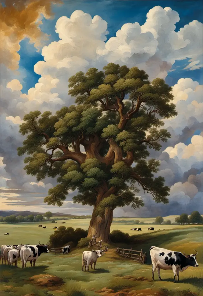 图片[1]_John Constable LoRA XL LoRA，约翰·康斯特布尔艺术风格_Qpipi