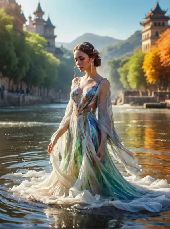v9unFlux新图：epiCRealism XL AI绘画作品_Qpipi