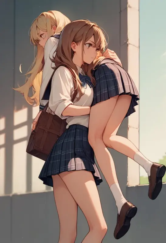 Carrying over shoulder Pony LoRA 扛起来带走_Qpipi