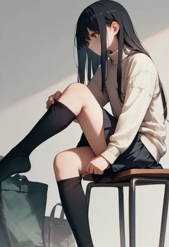 Adjusting legwear pony LoRA 调整我的袜子_Qpipi