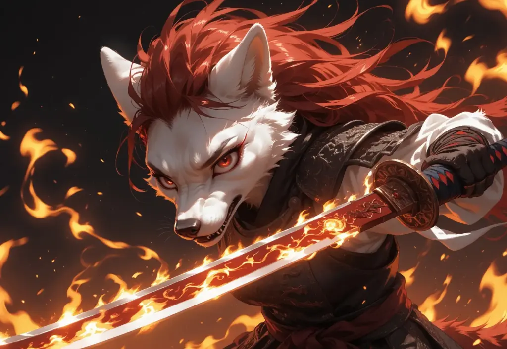 图片[1]_Elemental Dragon Samurai LoRA Pony-Flux，龙元素战士_Qpipi