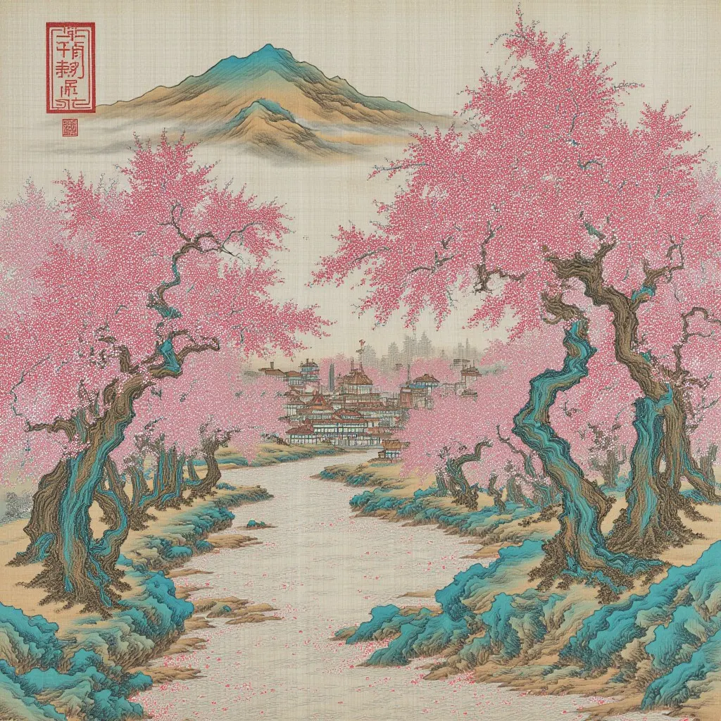 Traditional Chinese Paintings STYLE LORA Flux 传统中国画风格