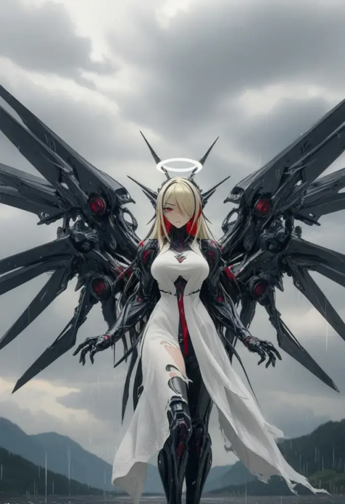 图片[3]_NAI & Flux1.D The Edgy Mech LoRA 自创前卫机甲风格_Qpipi