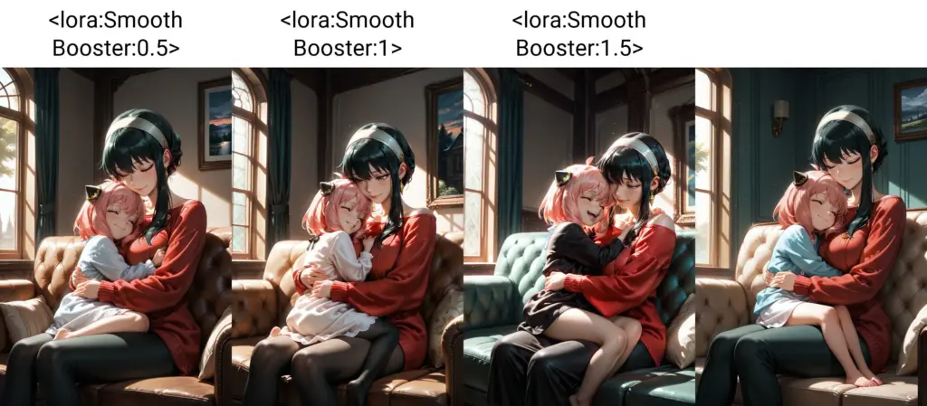 图片[6]_Smooth Detailer Booster Illustrious LoRA，ILL细节调整器、助推器_Qpipi