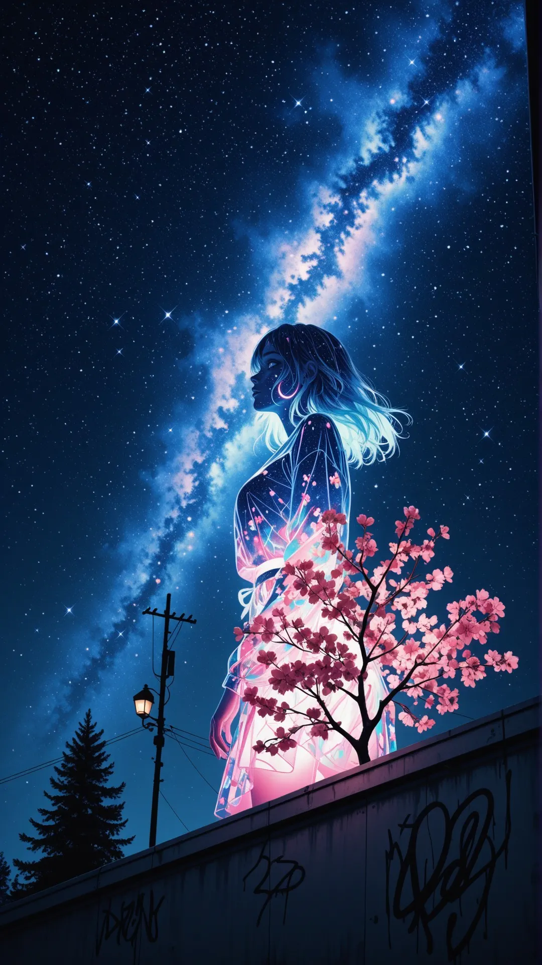 DoubleExposure LoRA Illustrious 双重曝光效果