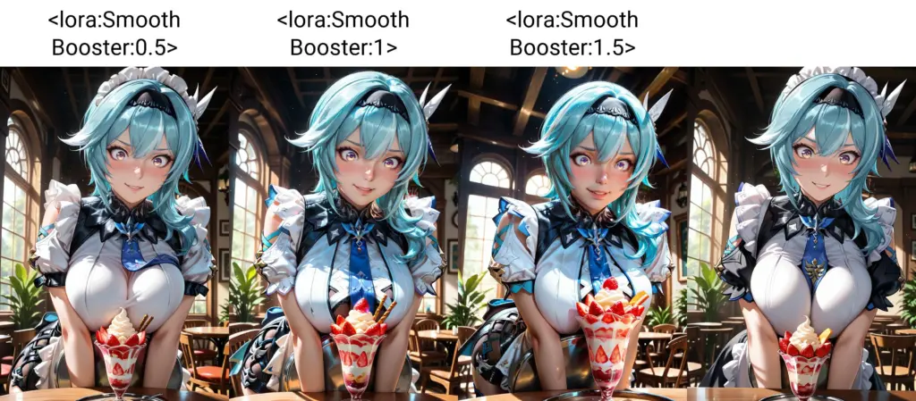 图片[5]_Smooth Detailer Booster Illustrious LoRA，ILL细节调整器、助推器_Qpipi